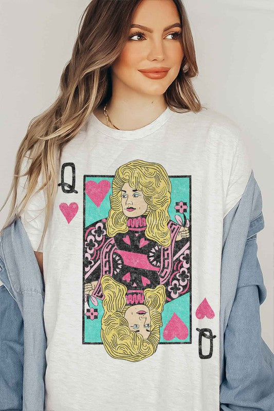 DOLLY QUEEN OF HEARTS {tee}