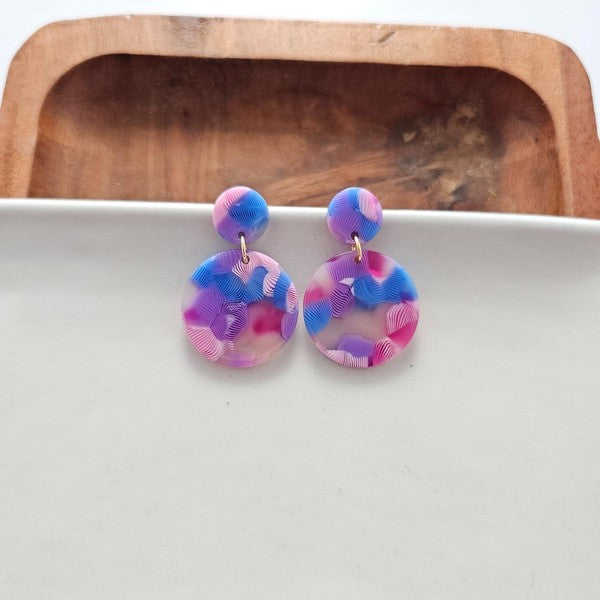 Addy Earrings {Cotton Candy}