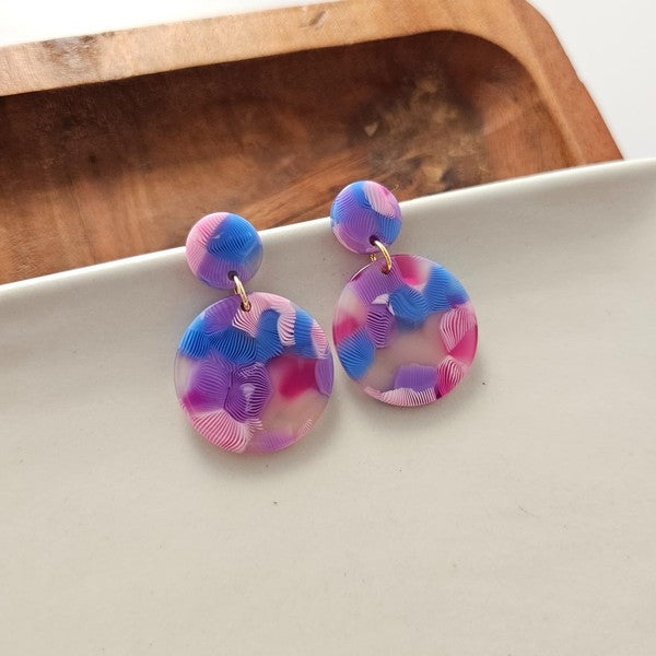 Addy Earrings {Cotton Candy}